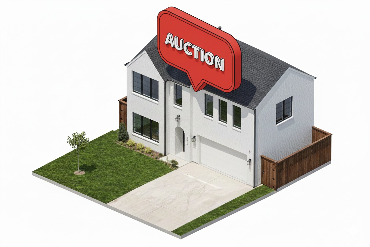 Auctioneer at work